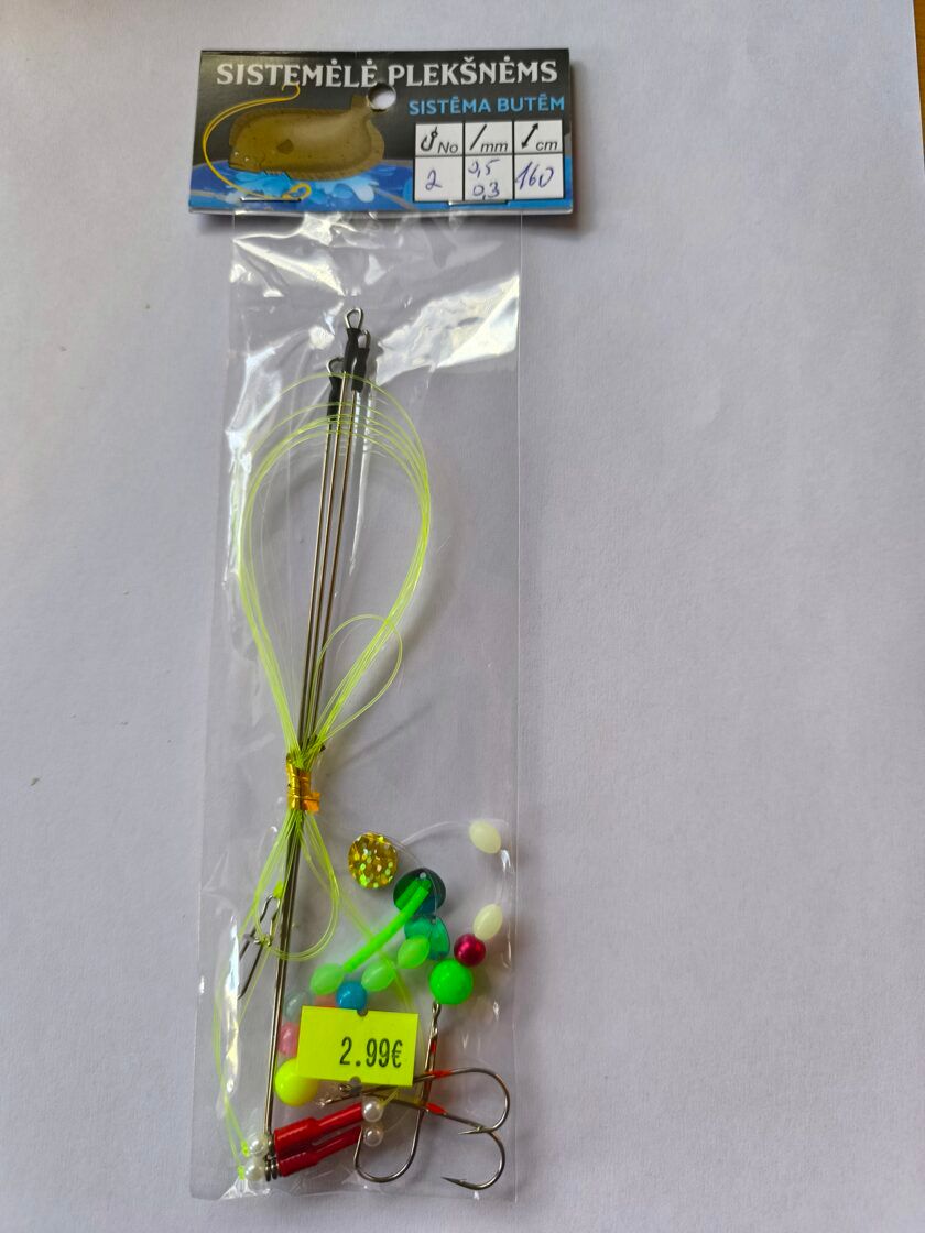 Braļukas Jūras sistēmas plekstēm no Lietuvas 160cm / Bušu sistēma