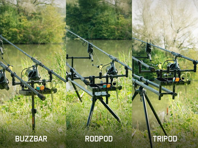 Delphin plaukts ShelfPOD BlackWAY action station / Rodpod shelf Delphin ShelfPOD BlackWAY