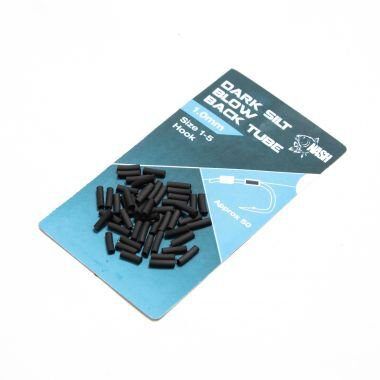 NASH Blow Back Tube Silt, āķa gumijas caurulīte tumšā dūņu krāsā