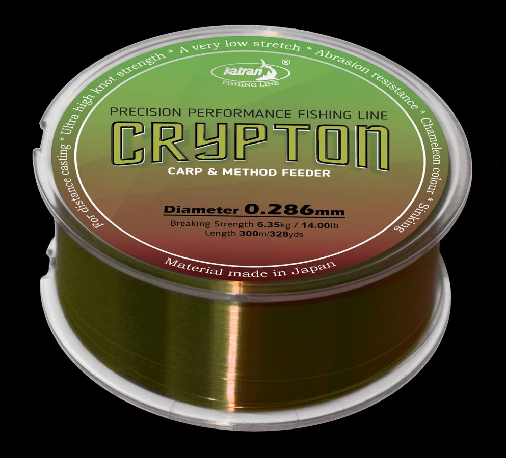 Katran Crypton Carp and Method feeder monofīlā aukla karpu un fīdera makšķerēšanā - 300m