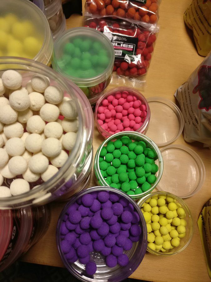 Pop Up peldošās boilas 15mm, 4 garšas