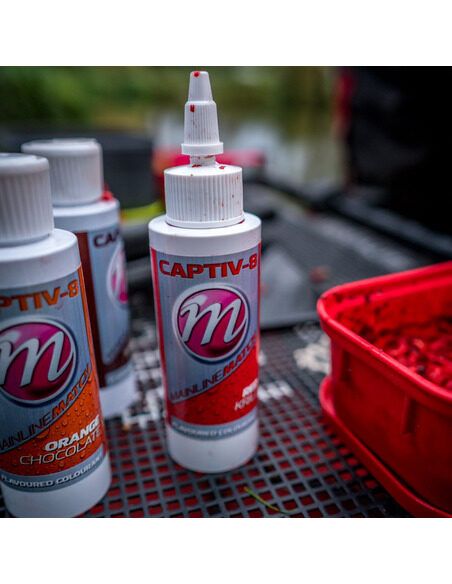 Mainline Match Captiv-8 Red Krill / Sarkanā Krilla Aromatizēta Krāsviela