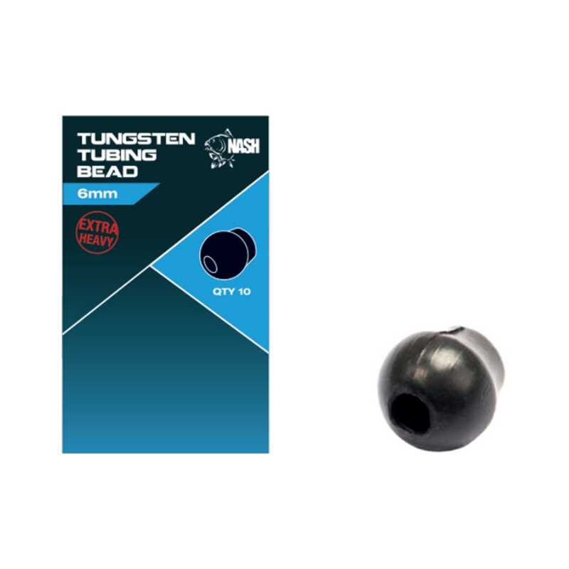 NASH Tungsten Tubing Bead - Tungstena Trubas Lodīte