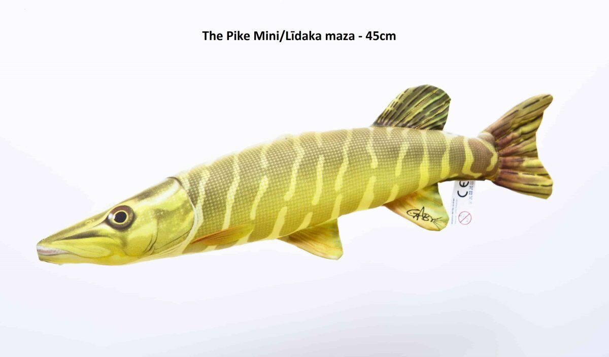 Spilvens līdaka maza 45cm / Pike pillow small 45cm