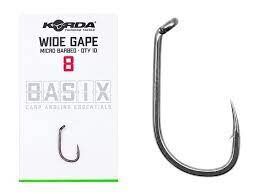 Āķi Korda Basix Wide Gape