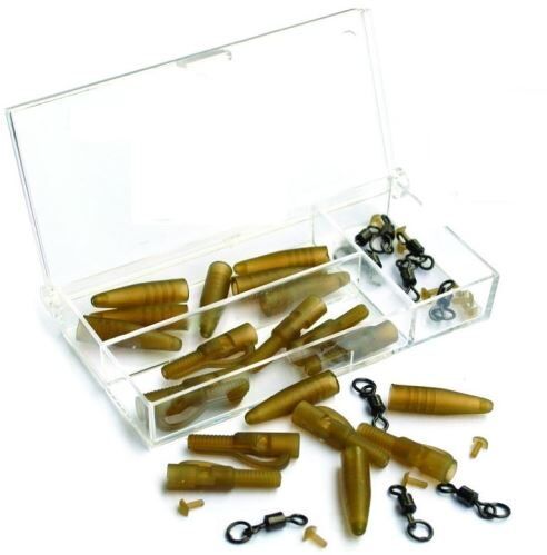 LEAD CLIP SET W/ SWIVEL RINGS 10 sets , EXC