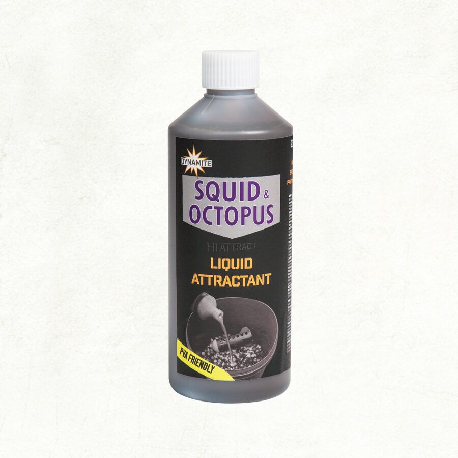 Dynamite Squid & Octopus Liquid Attractant, Kalmārs/astoņkājis atraktors 500ml