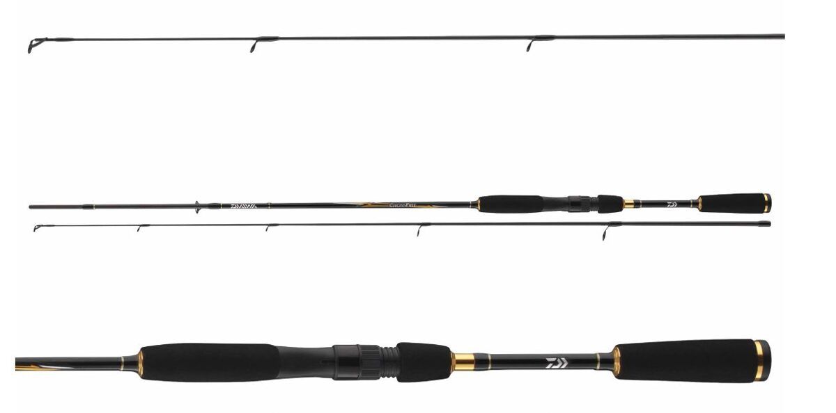 DAIWA Crossfire UL Spin 1,80m 2-7g , Spinings ultra vieglais