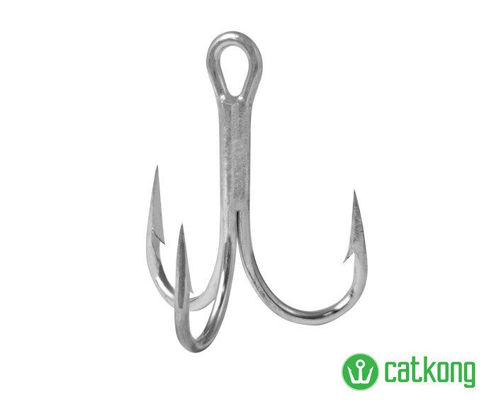 Delphin Triple hook CATKONG SuPower TREBLE / Trīsžubura āķis Delphin CATKONG SuPower