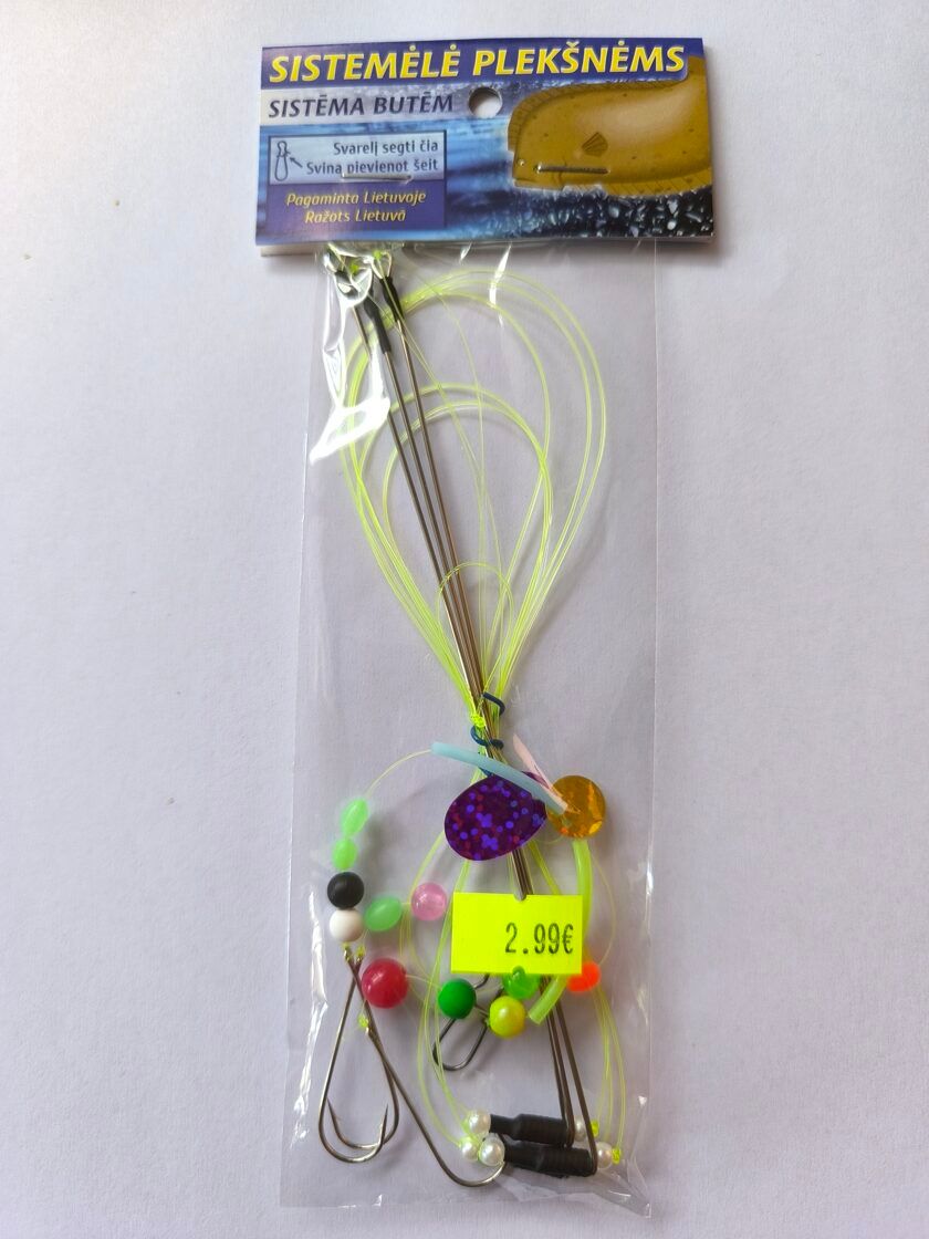 Braļukas Jūras sistēmas plekstēm no Lietuvas 160cm / Bušu sistēma