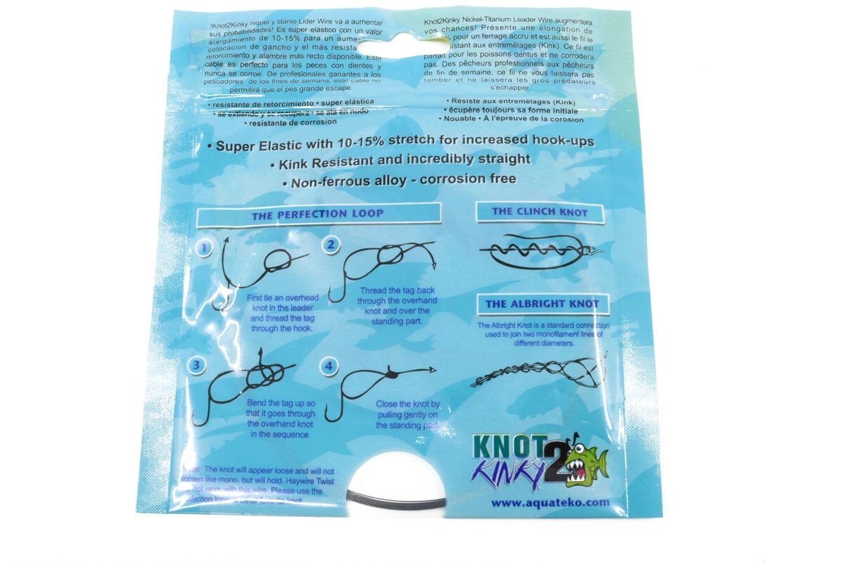 KNOT 2 KINKY 1X1 4.5m / Titāna pavadiņas materiāls