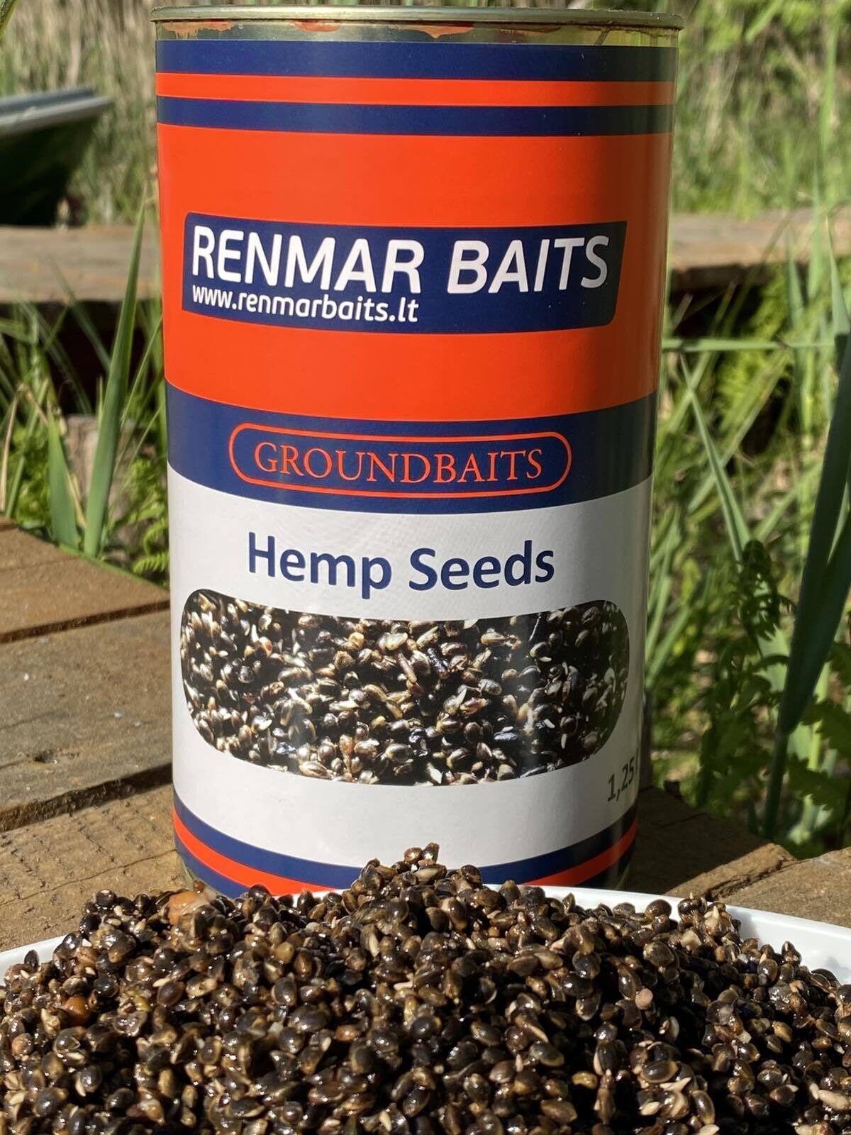 Renmar Gatavā kaņepe, hemp seeds 1,25L