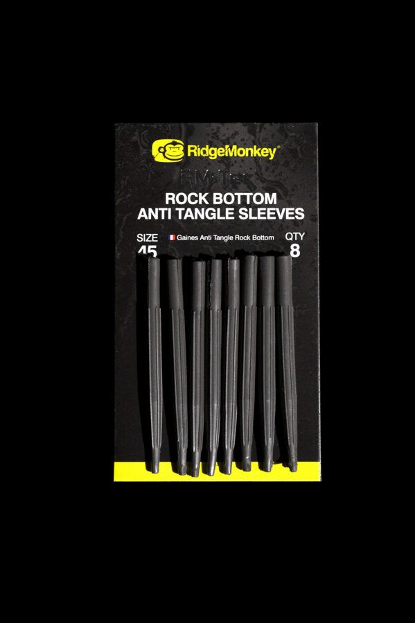 Ridge Monkey Connexion Tungsten Rock Bottom Anti Tangle Sleeves, Volframa pretsavērpšanās Uzmavas