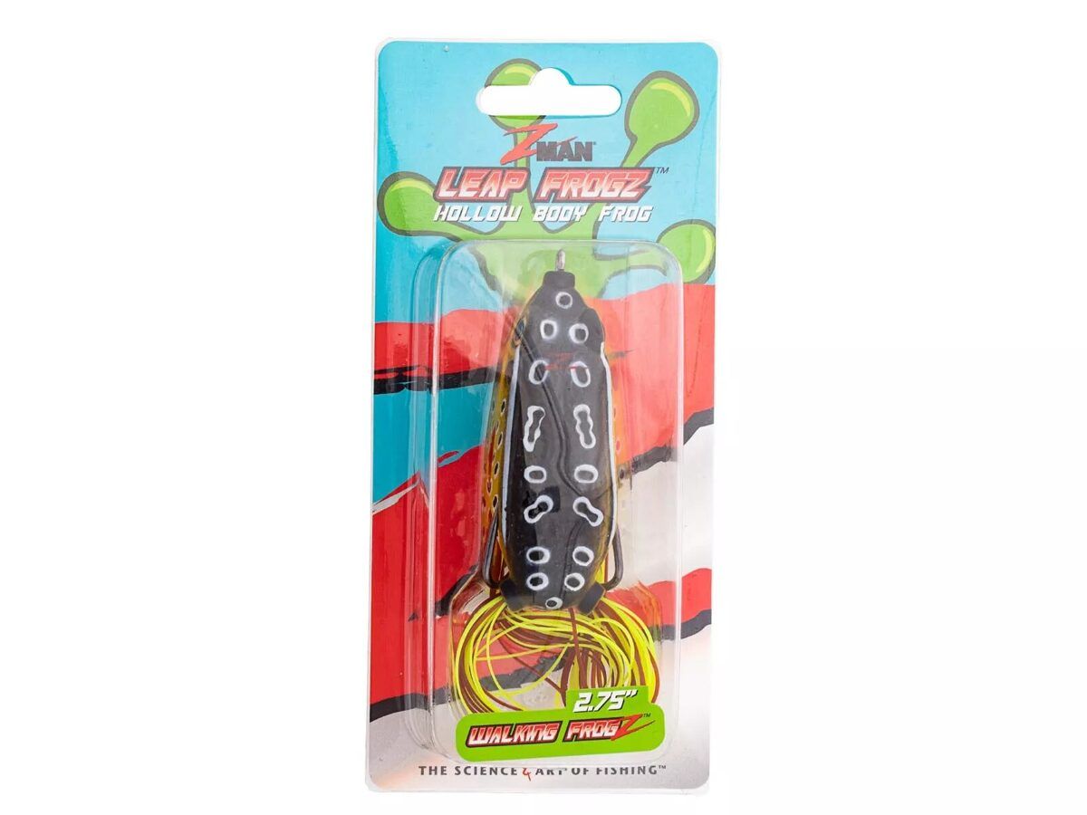 ZMan Leap FrogZ Walking Frog 6cm , 2.25" , 13g - Green Leopard / Pelodša Vardīte plēsēju makšķerēšanai
