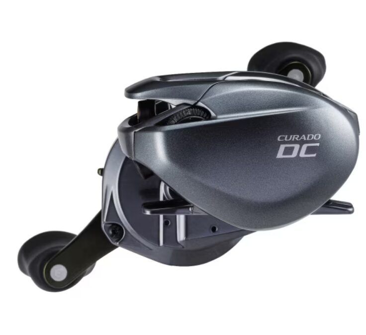 Multiplikators Shimano Reel Curado 201 DC HG Kreisā roka