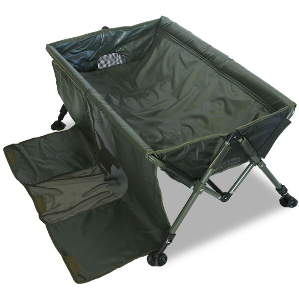 NGT Quick Folding Carp Cradle , Ātri saliekamais karpu šūpulis ar dubļu kājām