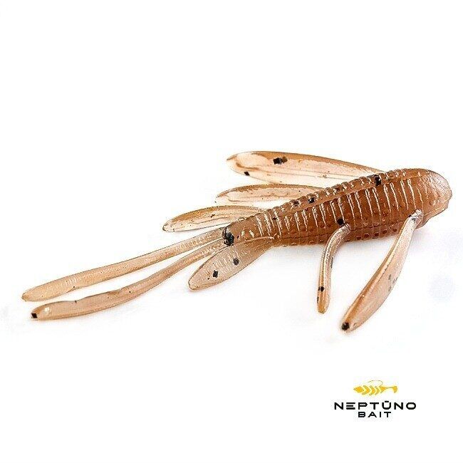 NEPTUNO BAIT Top Bug 1.5" nano jig, nano džiga gumijas visa veida zivju makšķerēšanai