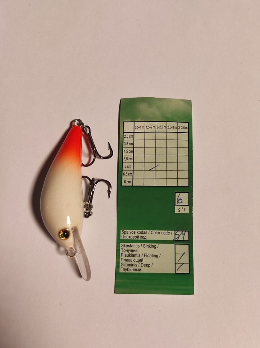 Vivingra lašu mānekļi / Vobleri 6g