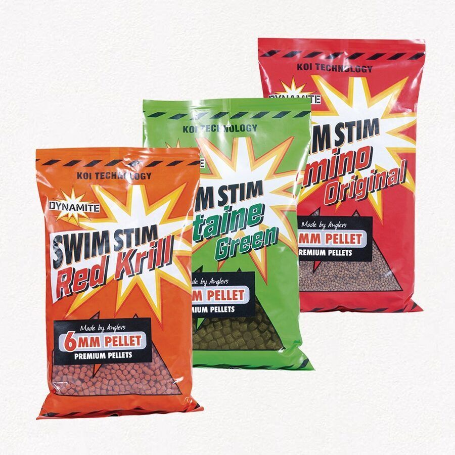 Dynamite Swim Stim Red Krill Pellets, Sarkanā krila peletes 2mm/3mm/6mm/8mm
