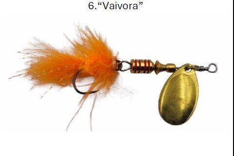 Rotiņš Anglertails 8cm / 5g - Roku darbs