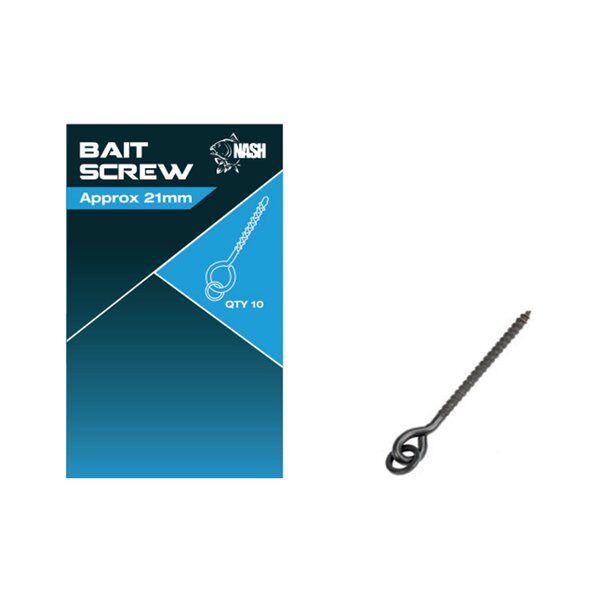 NASH BAIT SCREWS , Ēsmas skrūve , 8mm un 21mm