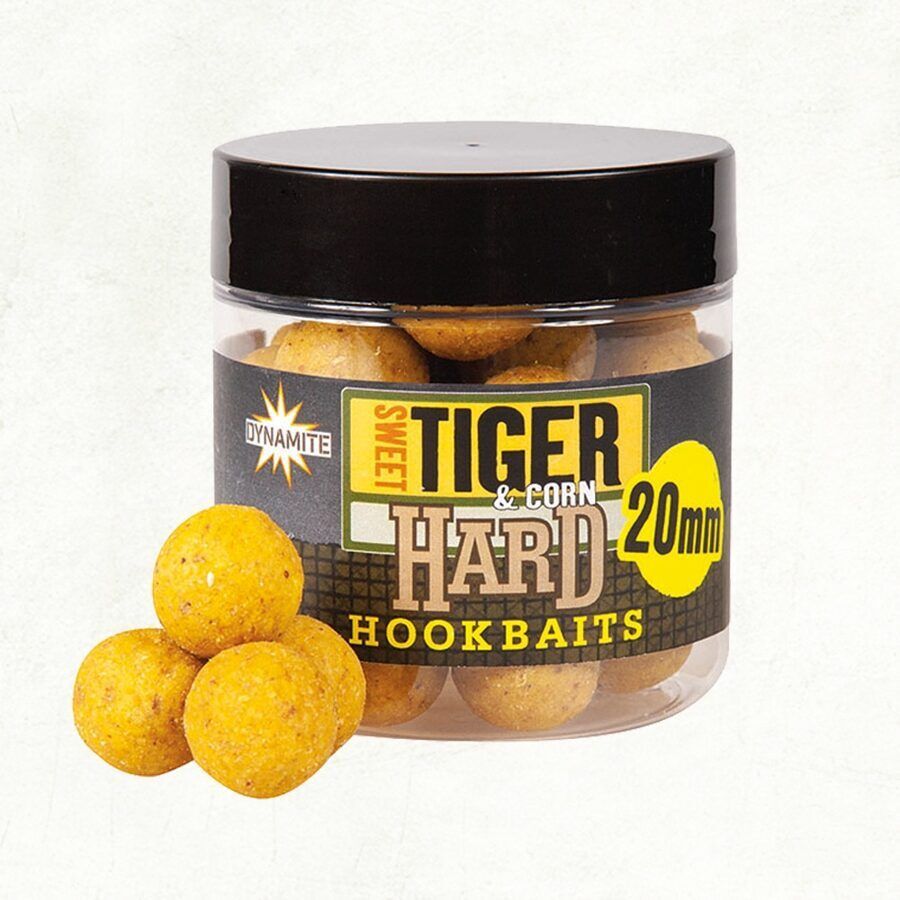 Dynamite Sweet Tiger & Corn Hard Hookbaits Boilas