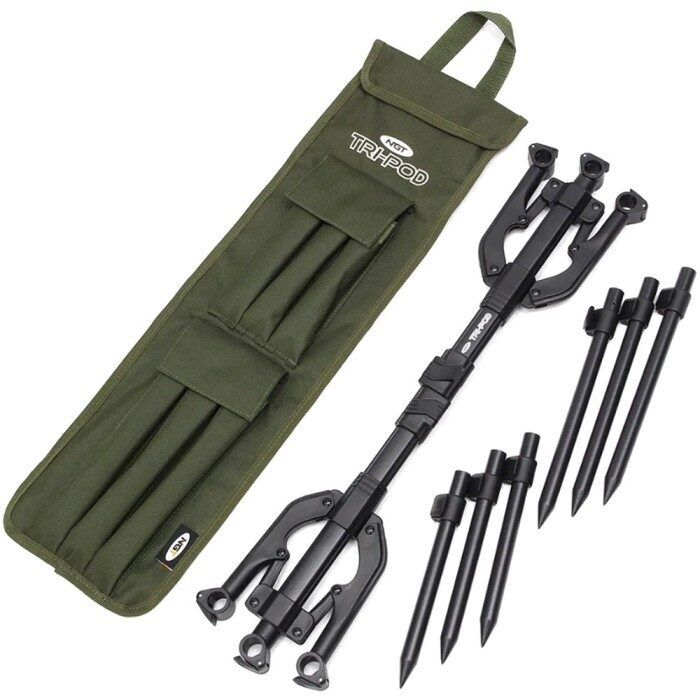 NGT Tri-Pod - 3 Rod Pod + Case