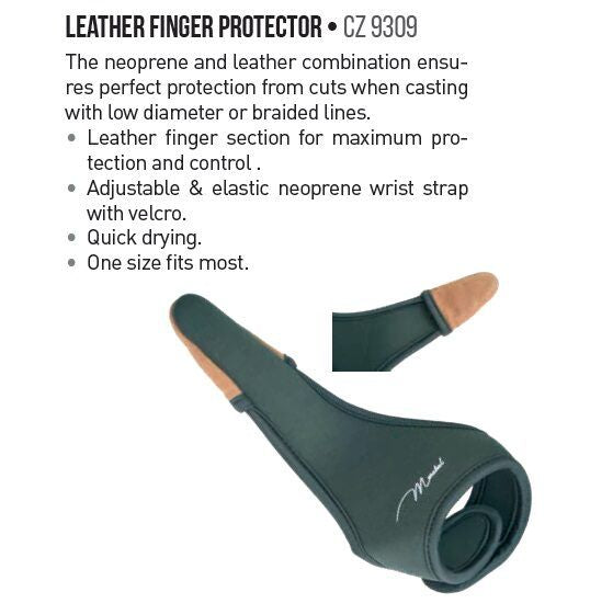 Origo Marshal Leather Finger Protector, Ādas pirksta aizsargs iemetienam