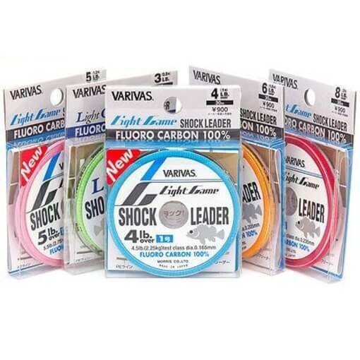Fluorokarbons Varivas Light Game Shock Leader