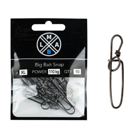Karabīnes LMAB Big Bait Snap / Top1 izturīgākās karabīnes / Iepakojumā 10gab
