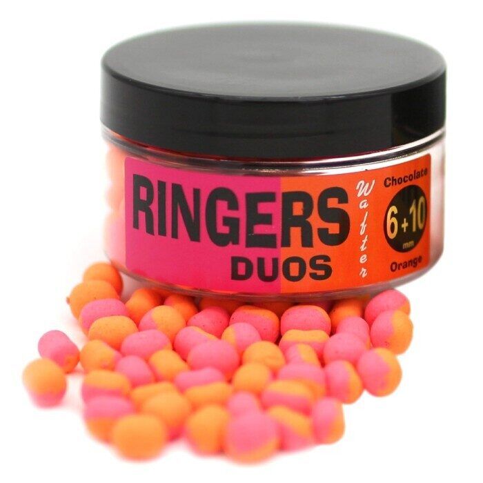 Vafteri Ringers Duo Orange & Pink Fishing Wafters 50g
