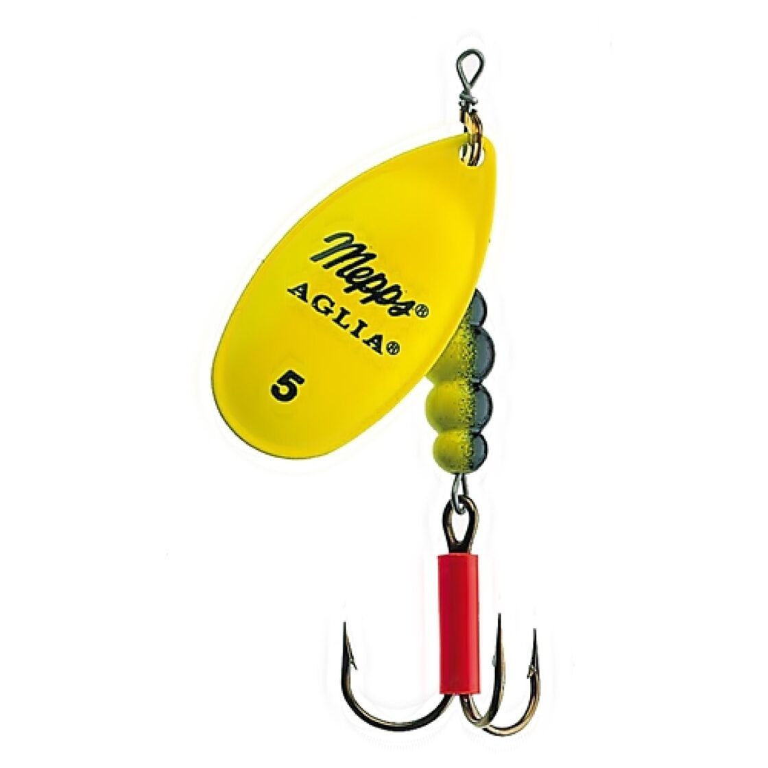 Rotiņš Mepps Aglia Fluo chartreuse izmēri 0/1/2/3