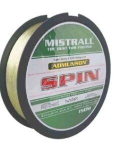 Monofīlā aukla Mistrall ADMUNSON SPIN 150M