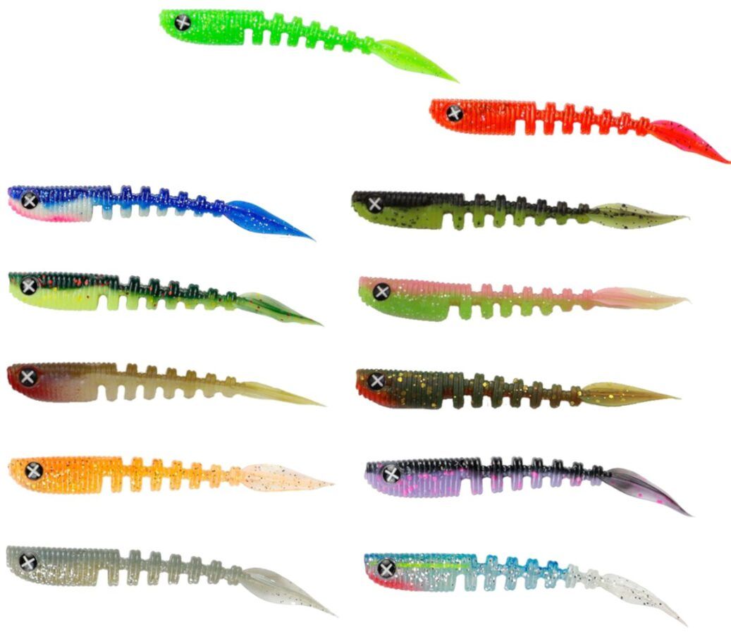 Monkey Lures Shaky Lui 7,5cm , Gumijas mānekļi - 8gab