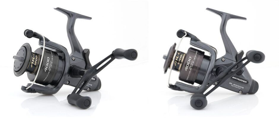 SHIMANO Baitrunner DL 4000 FB Front Drag, Karpu un fīdera spole ar baitrunner