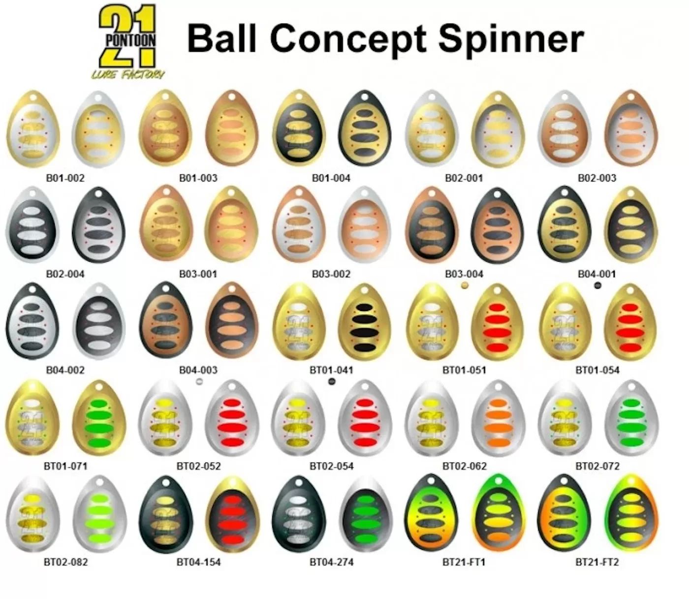 Rotiņš Pontoon-21 Ball Concept 2.5 BT02