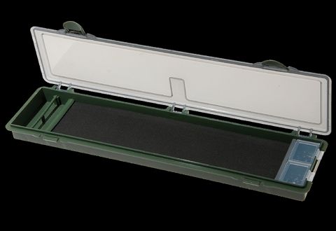 Carp Zoom Plastic Stiff Rig Box with Pins, Kastīte āķu un pavadiņu uzglabāšanai