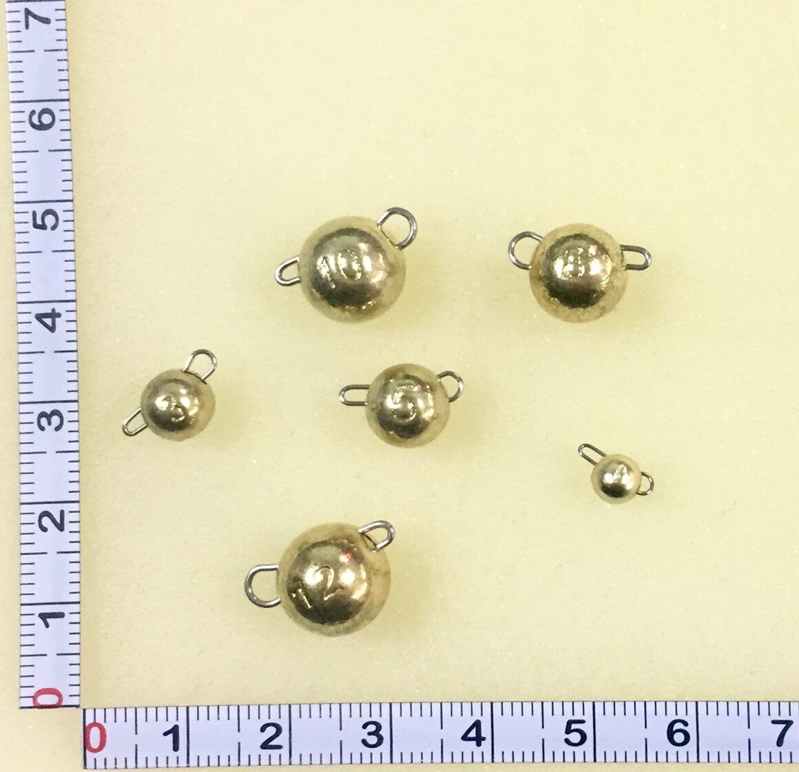 Volframa Ausainis Čeburaška Cheburashka zelta krāsā 1gr - 12gr