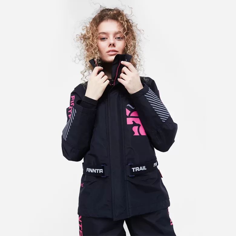 Sieviešu jaka FINNTRAIL RACHEL GRAPHITE