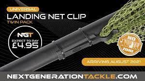NGT Universal Landing Net Clip, Klipši uztveramajam tīklam
