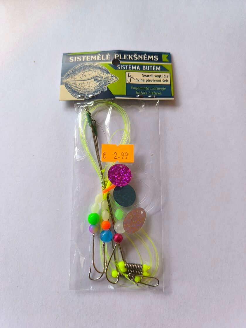 Braļukas Jūras sistēmas plekstēm no Lietuvas 160cm / Bušu sistēma