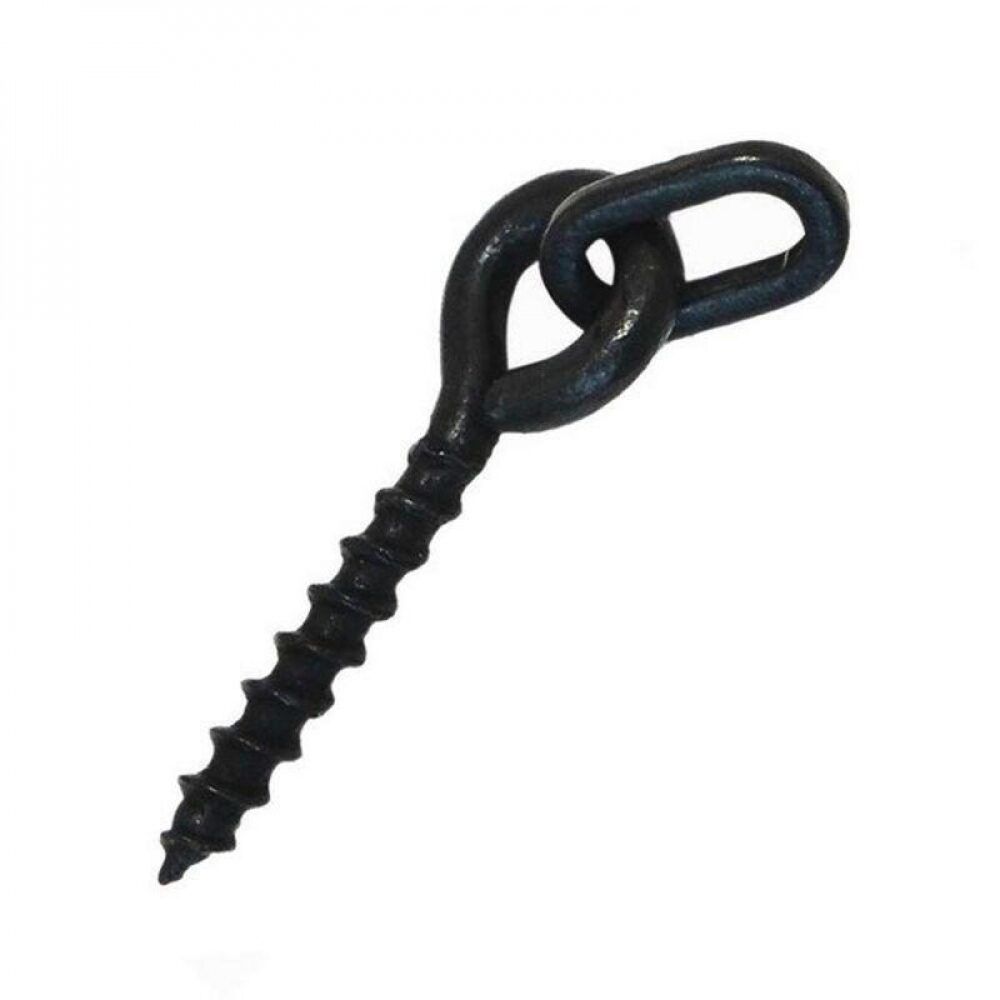 Skrūve Elements Pop Up Pegs with Oval Ring, 12mm, 10db, black