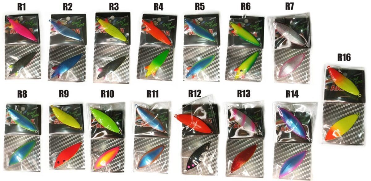 AKARA «TARGET-T» (šūpojošs, 15 g, 50 mm) šūpiņi R7 , R10 , R13 , R15