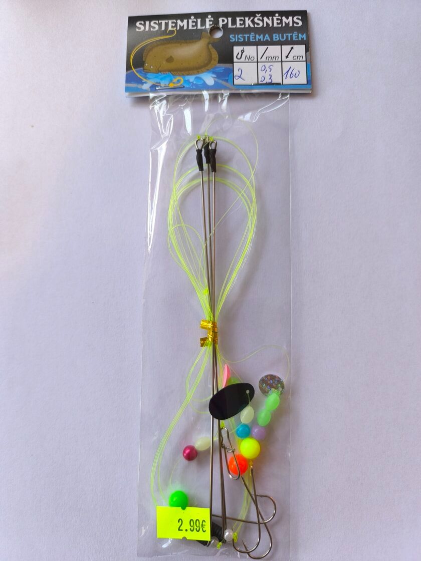 Braļukas Jūras sistēmas plekstēm no Lietuvas 160cm / Bušu sistēma