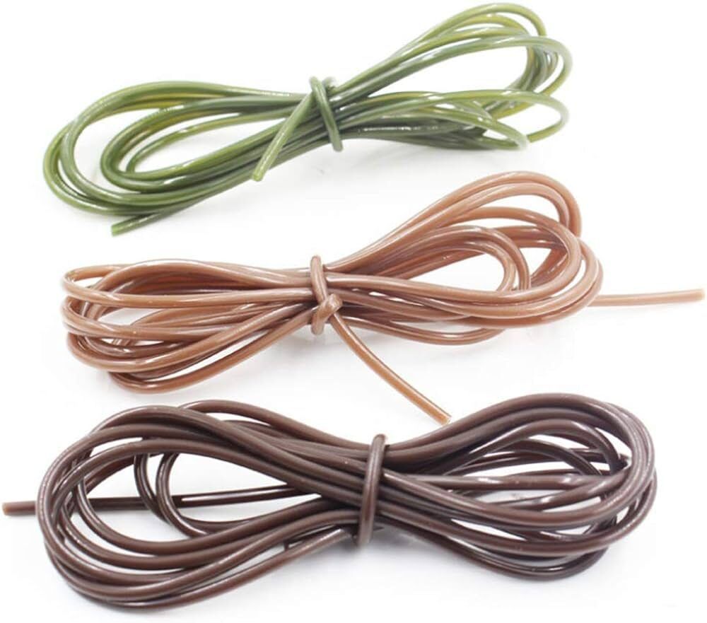 Carp Zoom SILICONE TUBE / Silikona Trubiņa , Zaļa un Brūna