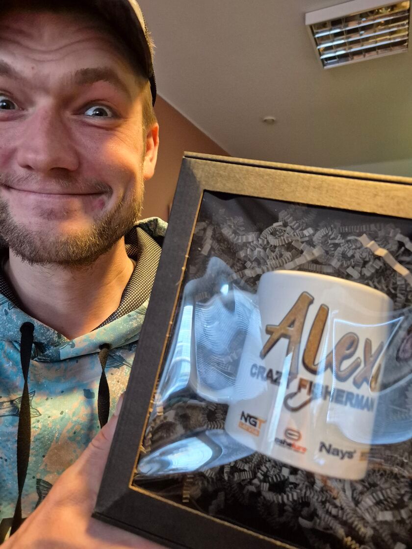 Dāvanu Kaste no Alex Crazy Fisherman "Asaris+Zandarts+Līdaka"