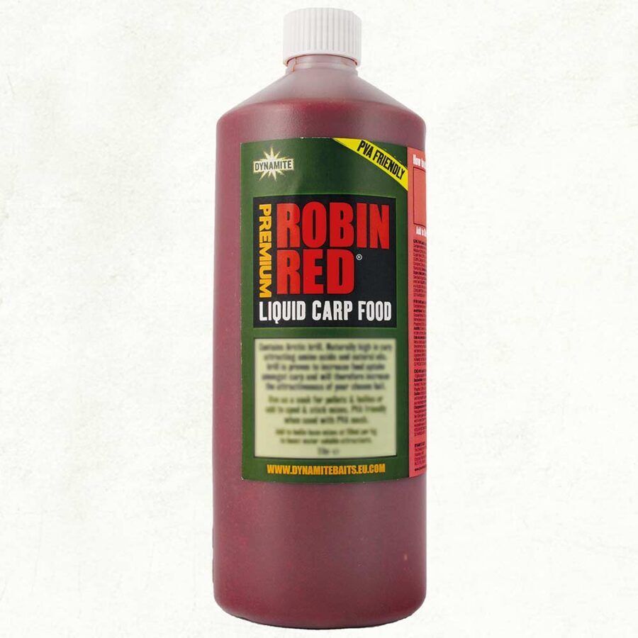 Dynamite Premium Robin Red Liquid Carp Food, Premium Robin red šķidrā karpu barība 1L