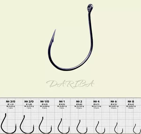 DropShot āķi Gurza Hooks Wacky DS Hook BN