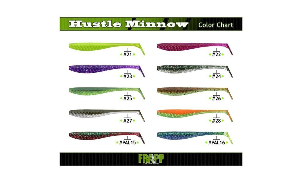 Frapp Hustle Minnow 4.5" / Gumijas māneklis 11.5cm