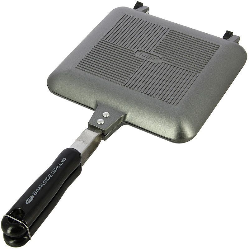 NGT Bankside Sandwich Toaster - Gun Metal (Large), Lielā tosterpanna tūrismam